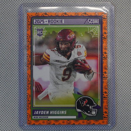2025 Score-A-Treat #55 Jayden Higgins Houston Texans