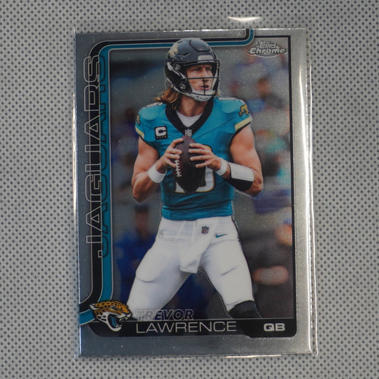 2025 Topps Chrome #138 Trevor Lawrence Jacksonville Jaguars