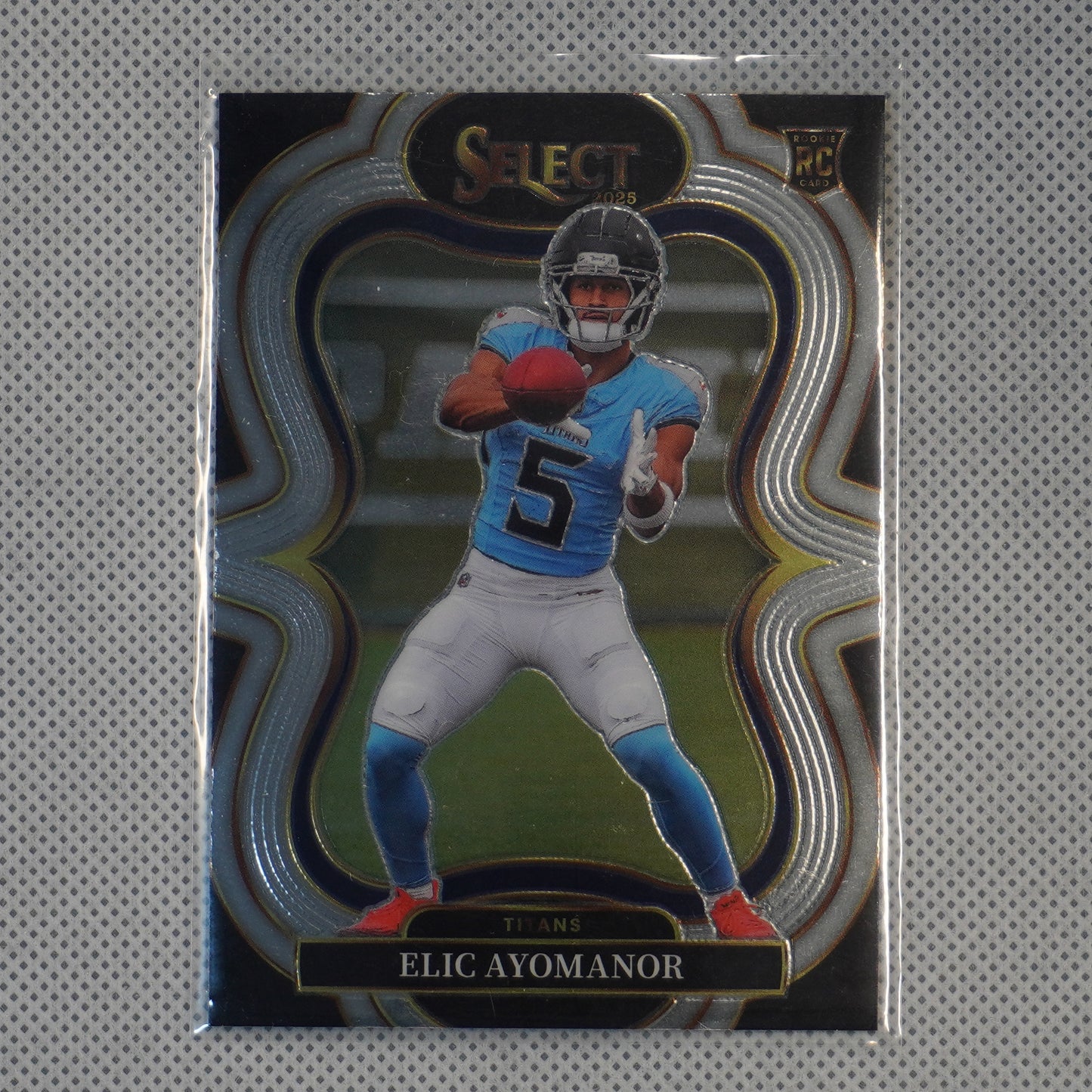 2025 Panini Select #327 Elic Ayomanor Tennessee Titans
