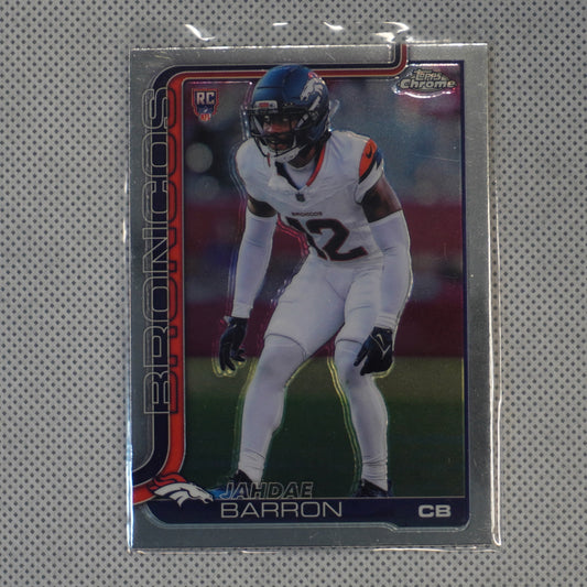 2025 Topps Chrome #359 Jahdae Barron Denver Broncos RC