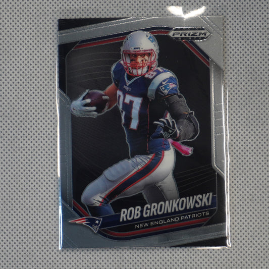 2025 Panini Prizm Black #52 Rob Gronkowski New England Patriots