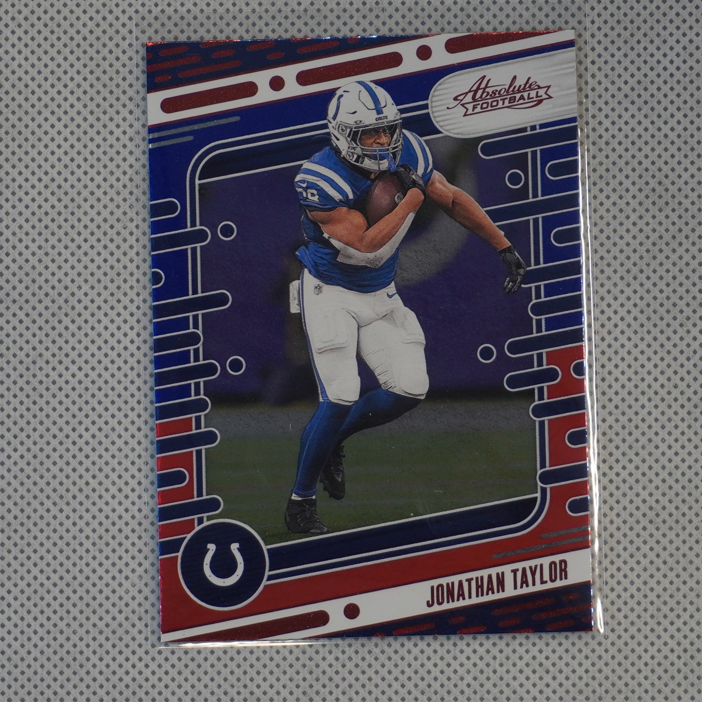 2024 Panini Absolute #46 Jonathan Taylor Red and Blue Indianapolis Colts