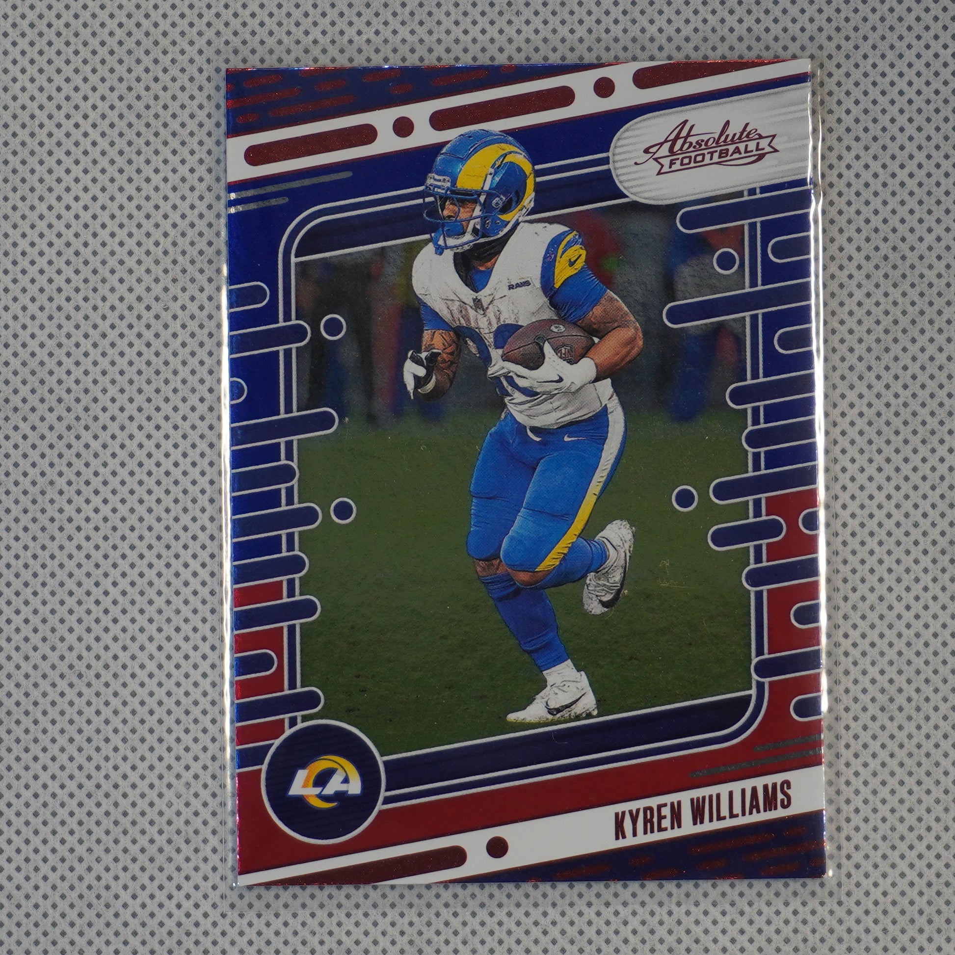 2024 Panini Absolute #62 Kyren Williams Red and Blue Los Angeles Rams