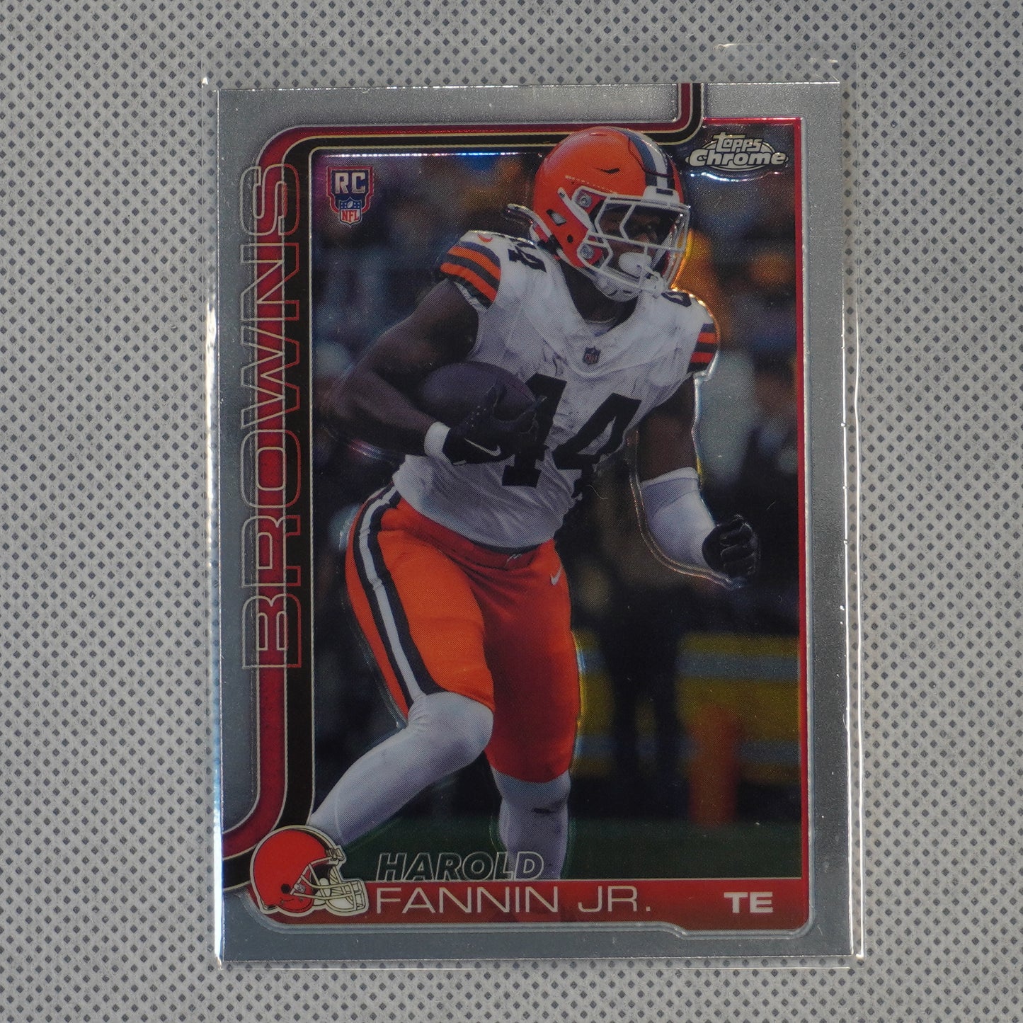 2025 Topps Chrome #339 Harold Fannin Jr. Cleveland Browns RC