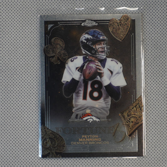 2025 Topps Chrome #F15-33 Peyton Manning Fortune 15 Denver Broncos