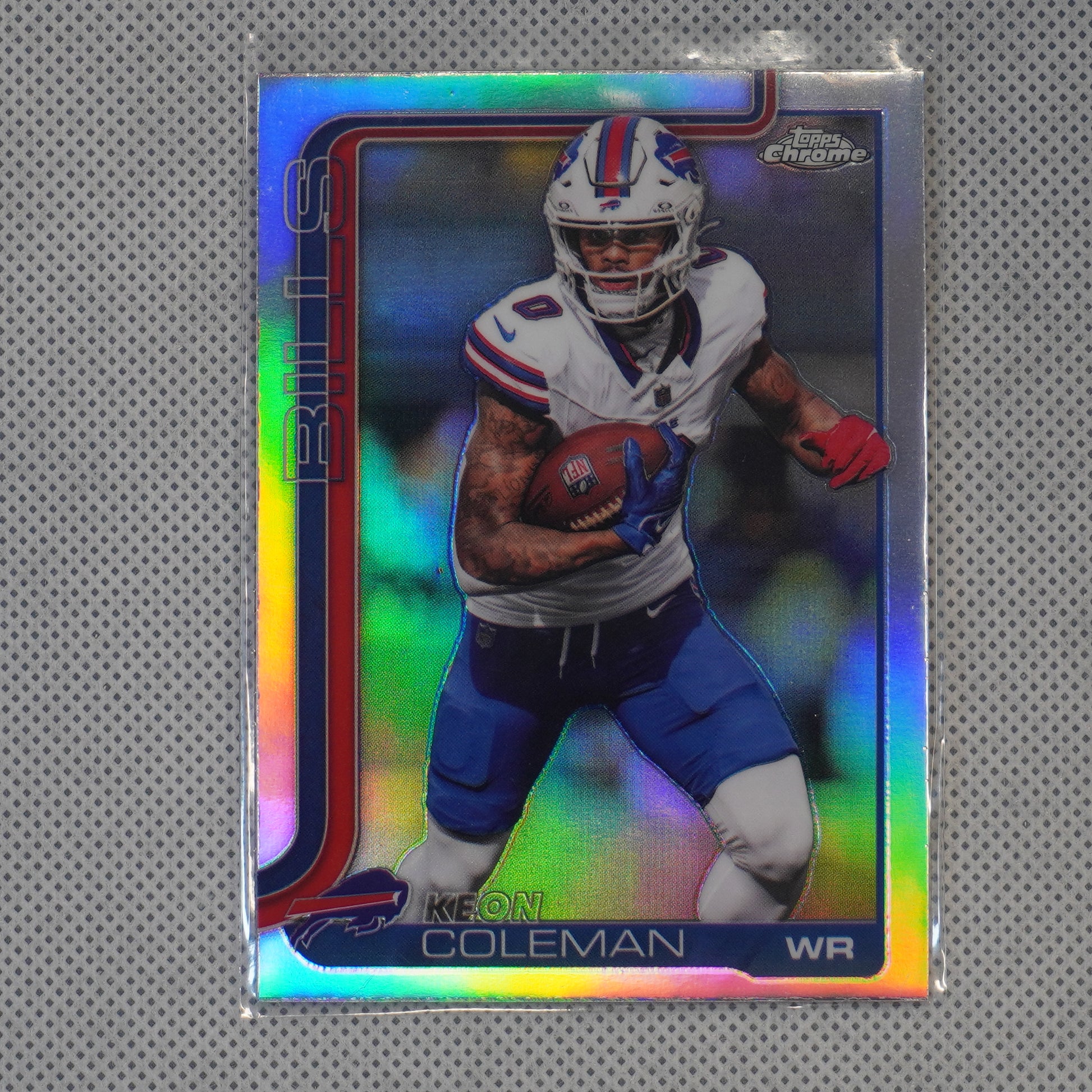 2025 Topps Chrome #30 Keon Coleman Refractor Buffalo Bills