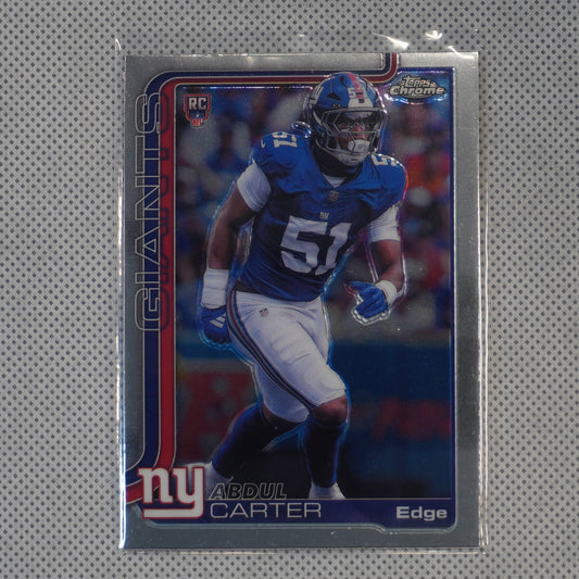 2025 Topps Chrome #350 Abdul Carter New York Giants RC