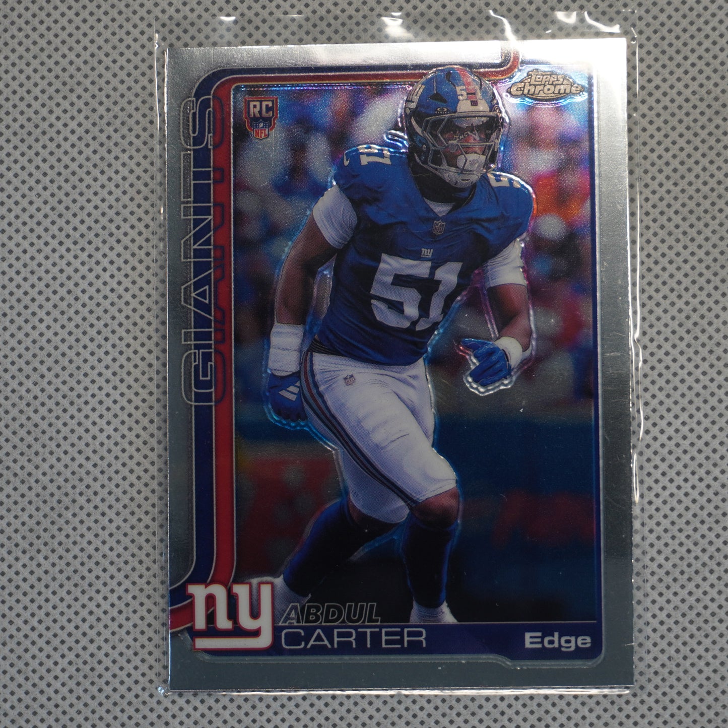 2025 Topps Chrome #350 Abdul Carter New York Giants RC
