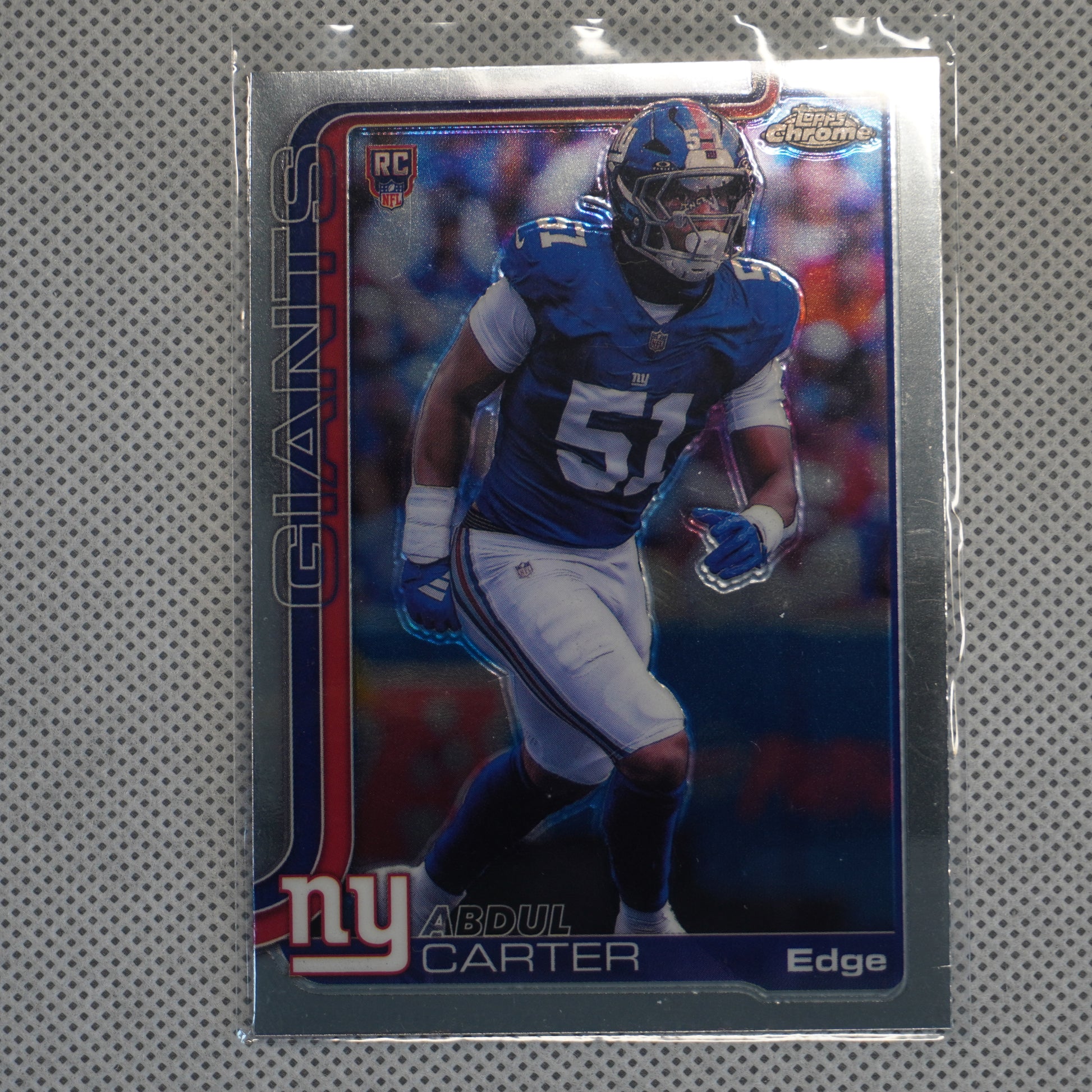2025 Topps Chrome #350 Abdul Carter New York Giants RC