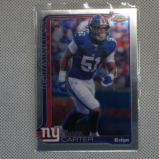 2025 Topps Chrome #350 Abdul Carter New York Giants RC