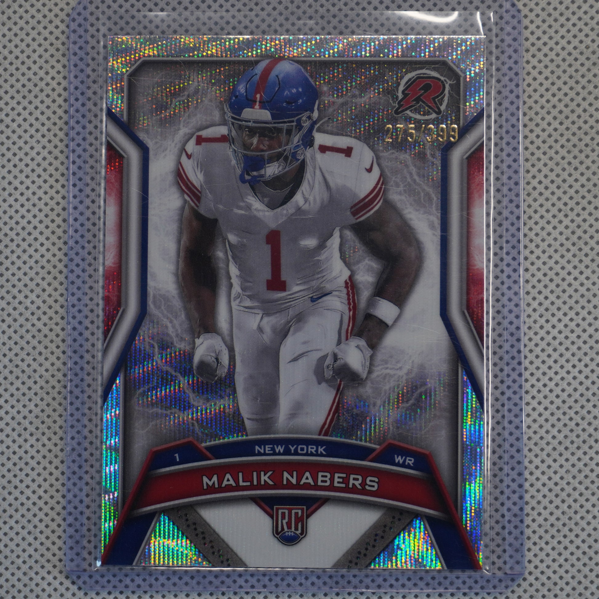 2024 Topps Resurgence #170 Malik Nabers Surge #/399 New York Giants SN,RC
