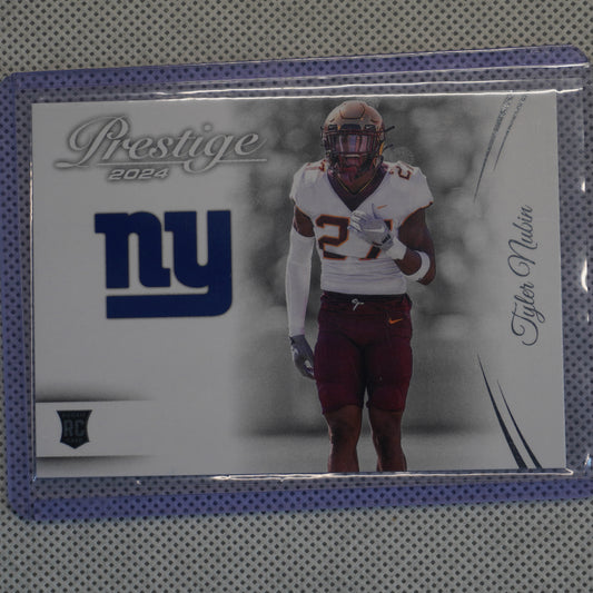 2024 Panini Prestige #398 Tyler Nubin New York Giants RC