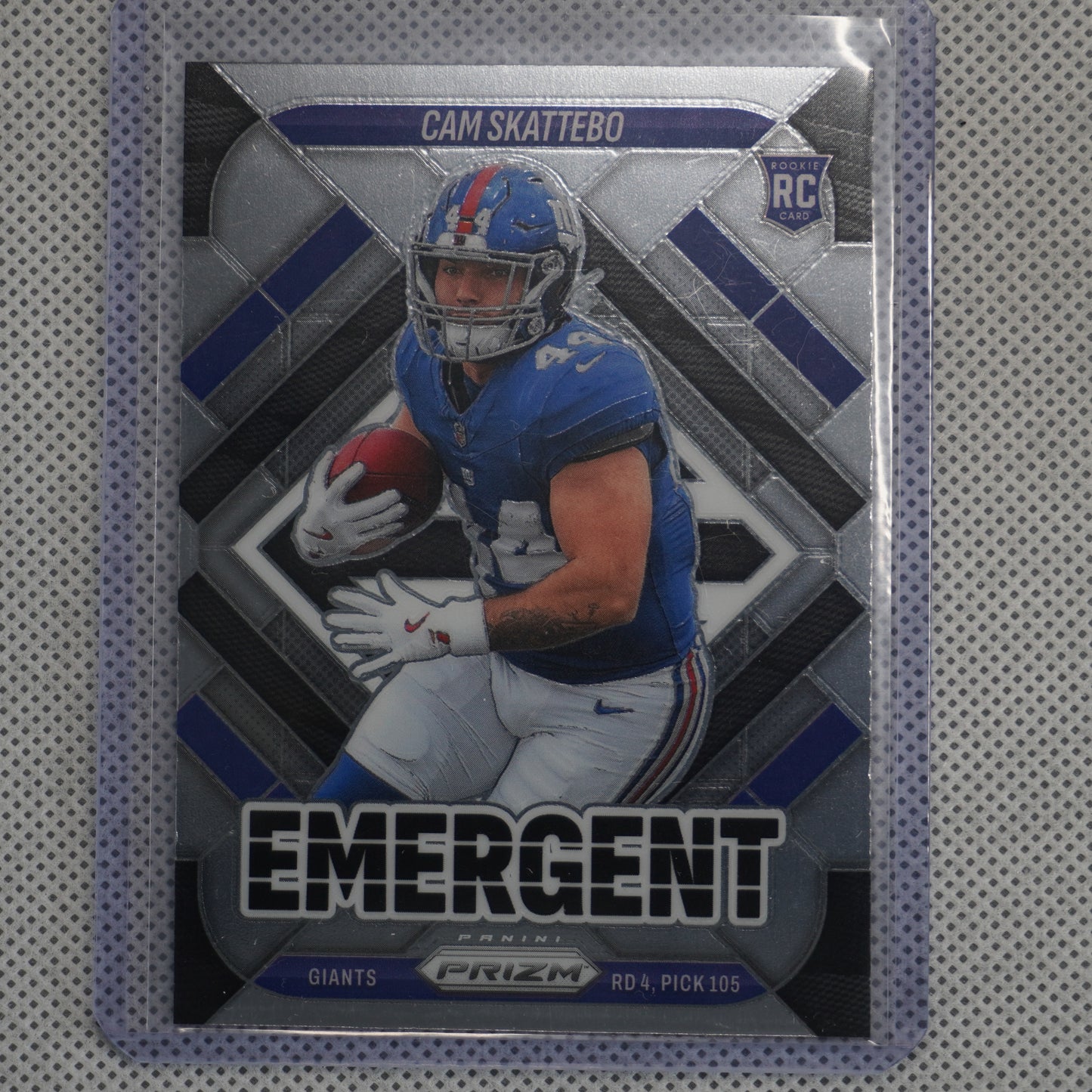 2025 Panini Prizm #1 Cam Skattebo Emergent New York Giants