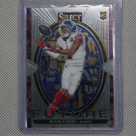 2024 Panini Select #2 Malik Nabers Select Future New York Giants
