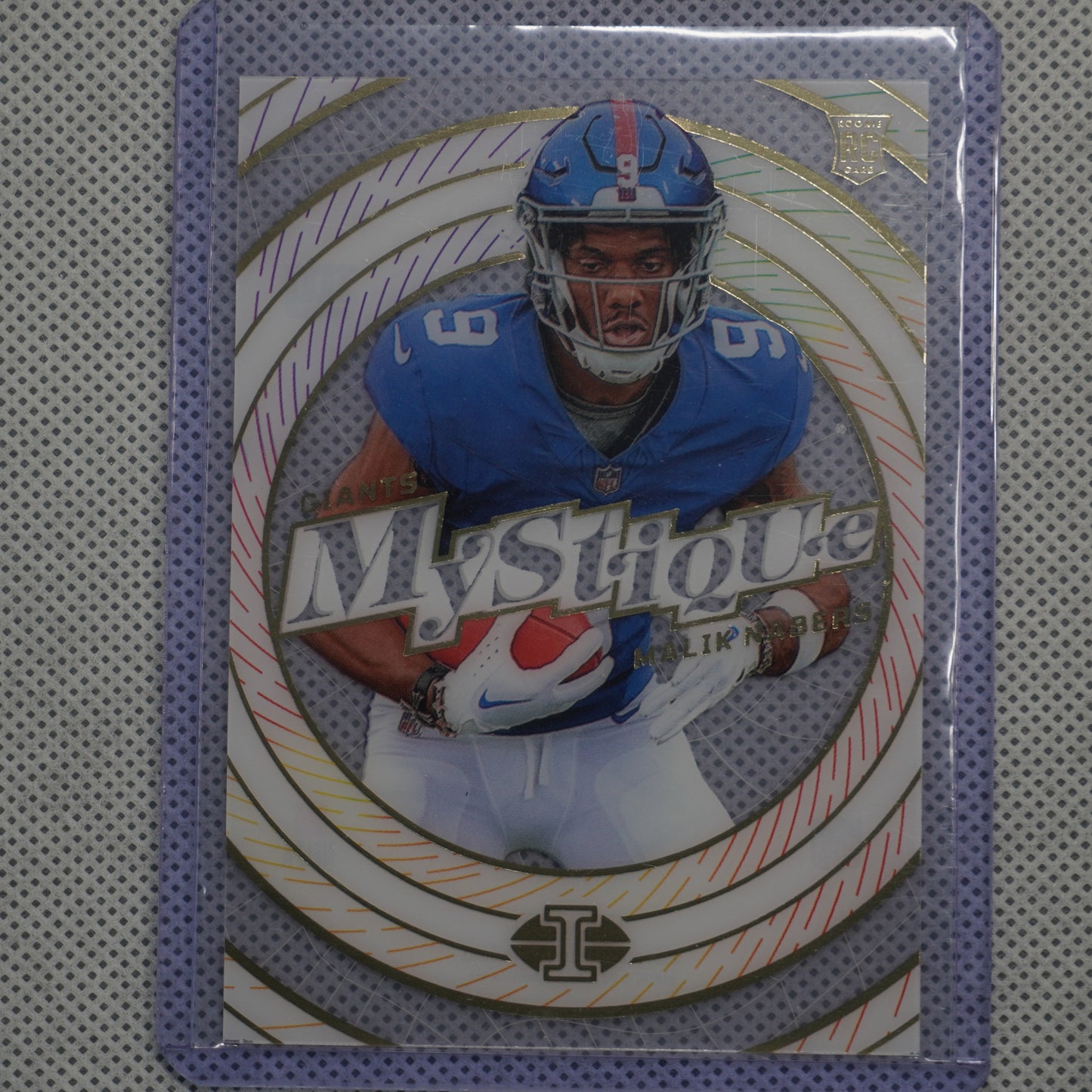 2024 Panini Illusions #5 Malik Nabers Mystique New York Giants