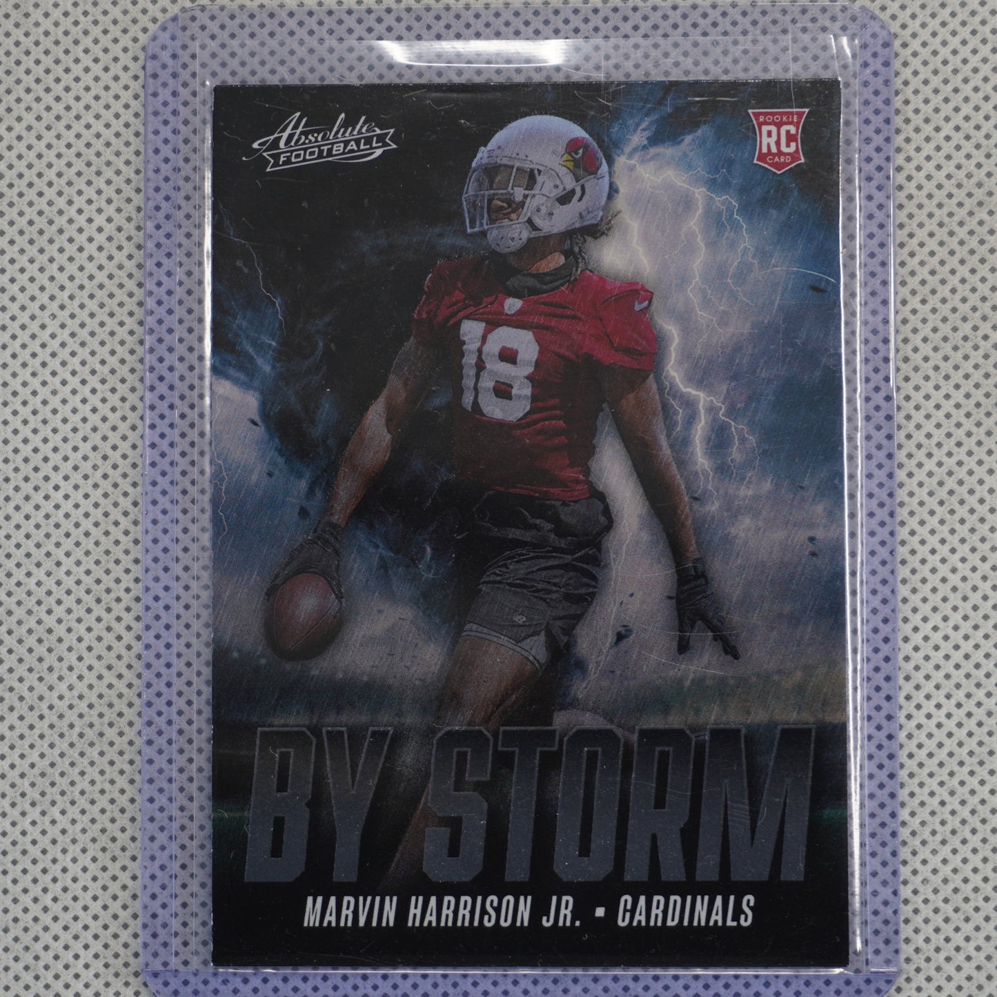 2024 Panini Absolute #BS-MHJ Marvin Harrison Jr. By Storm Arizona Cardinals