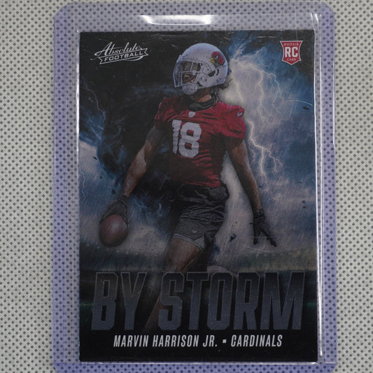 2024 Panini Absolute #BS-MHJ Marvin Harrison Jr. By Storm Arizona Cardinals