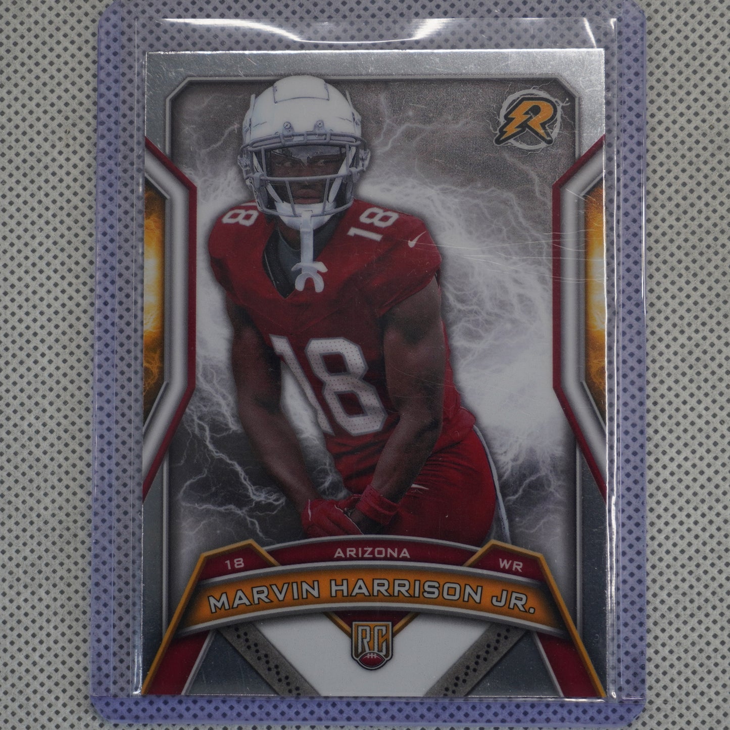 2024 Topps Resurgence #102 Marvin Harrison Jr. Refractor Arizona Cardinals RC