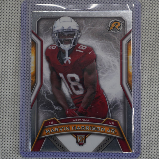 2024 Topps Resurgence #102 Marvin Harrison Jr. Refractor Arizona Cardinals RC