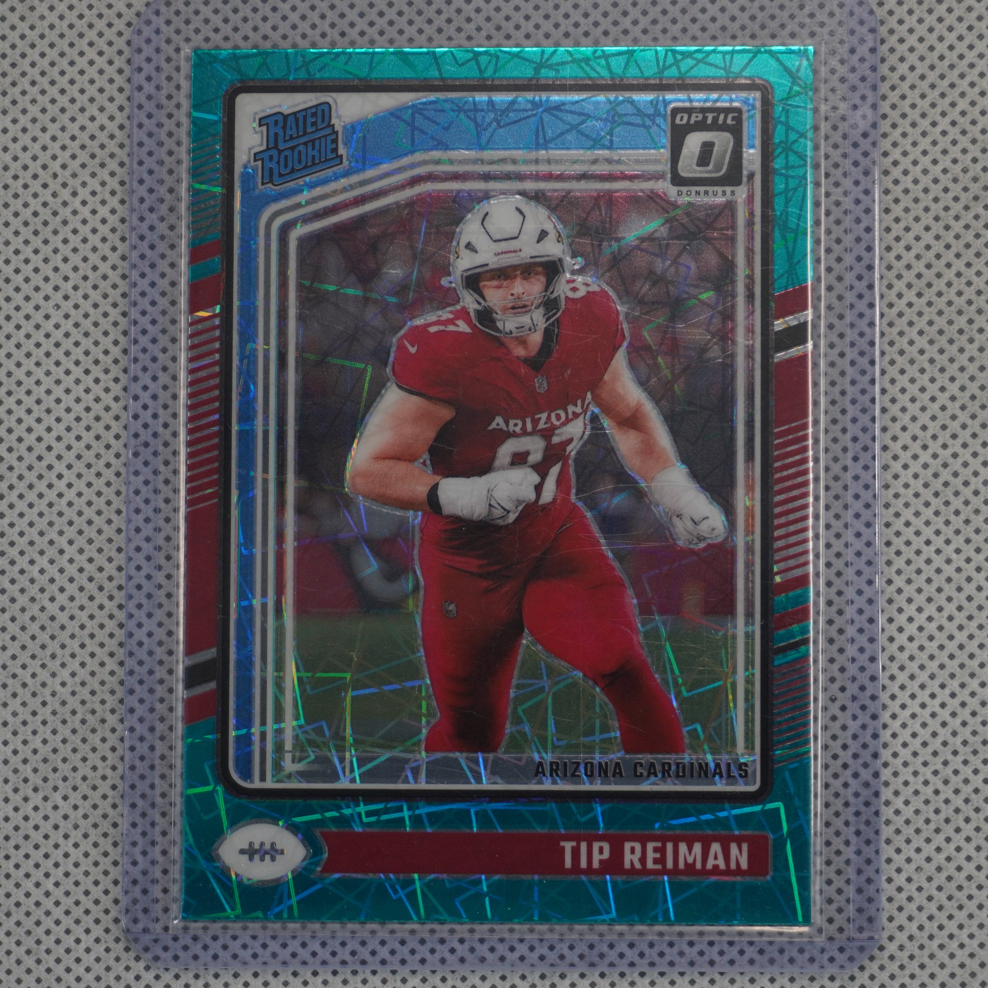 2024 Donruss Optic #292 Tip Reiman Teal Velocity Arizona Cardinals