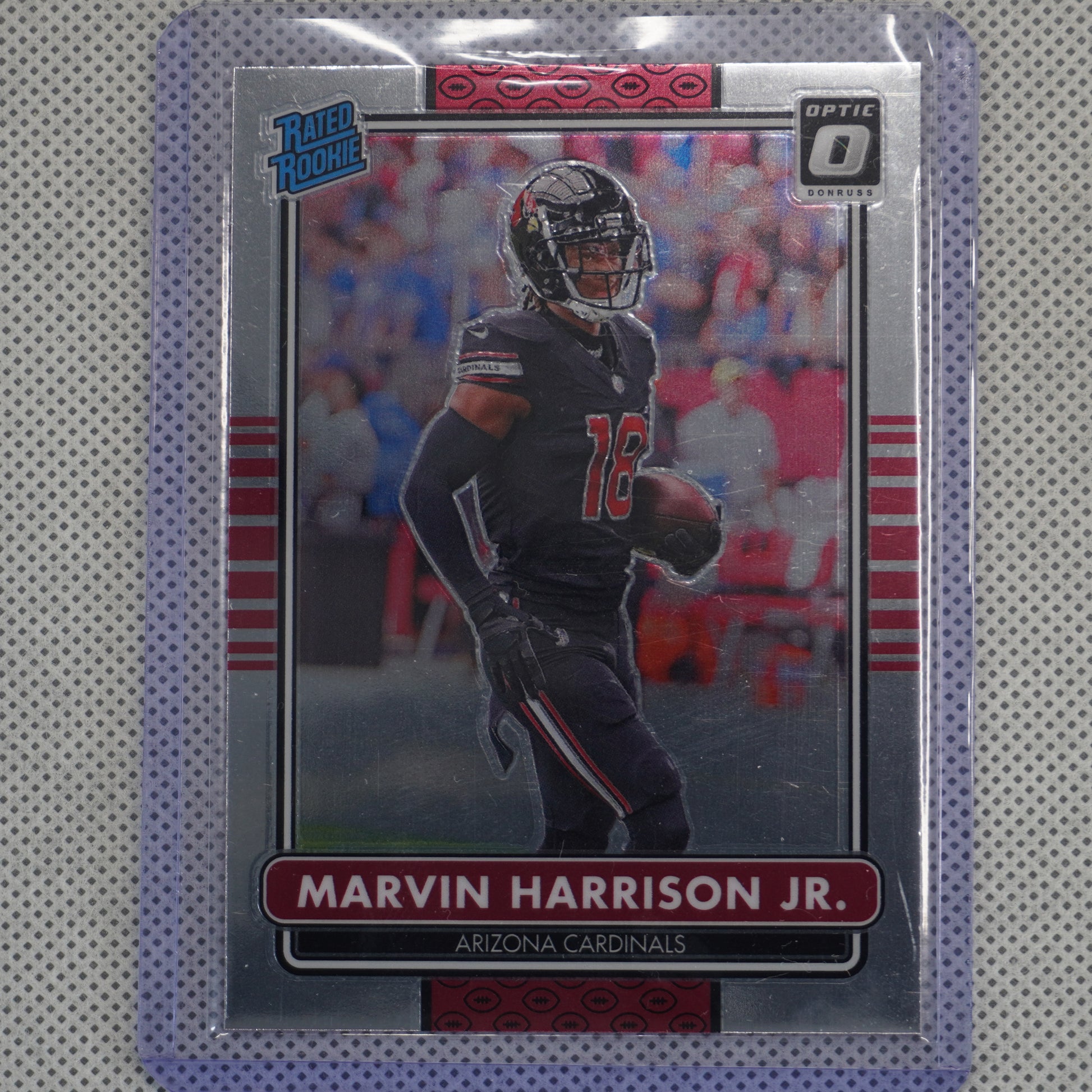 2024 Donruss Optic #4 Marvin Harrison Jr. 2014 Retro Series Arizona Cardinals