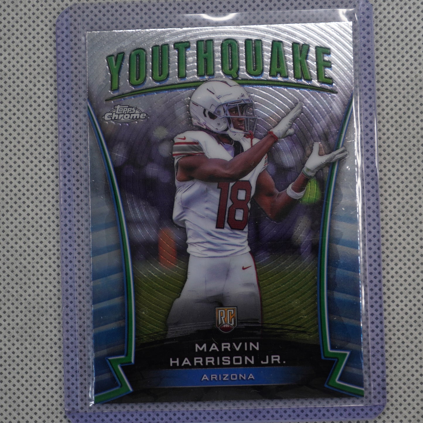 2024 Topps Chrome #Y-4 Marvin Harrison Jr. Youthquake Arizona Cardinals