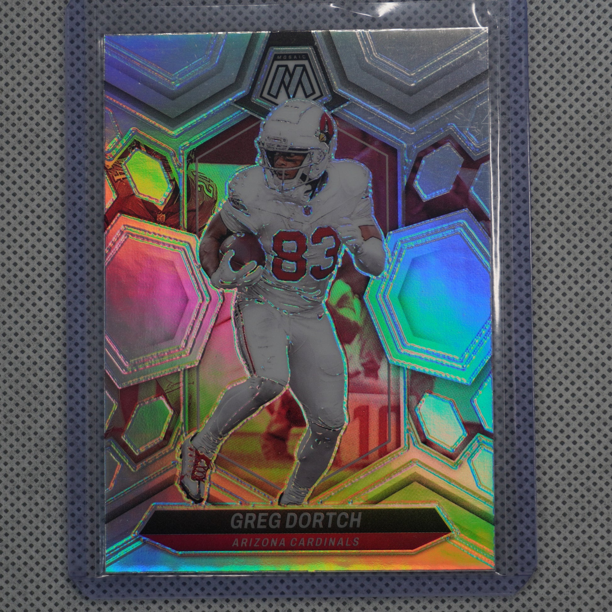 2024 Panini Mosaic #4 Greg Dortch Silver Arizona Cardinals