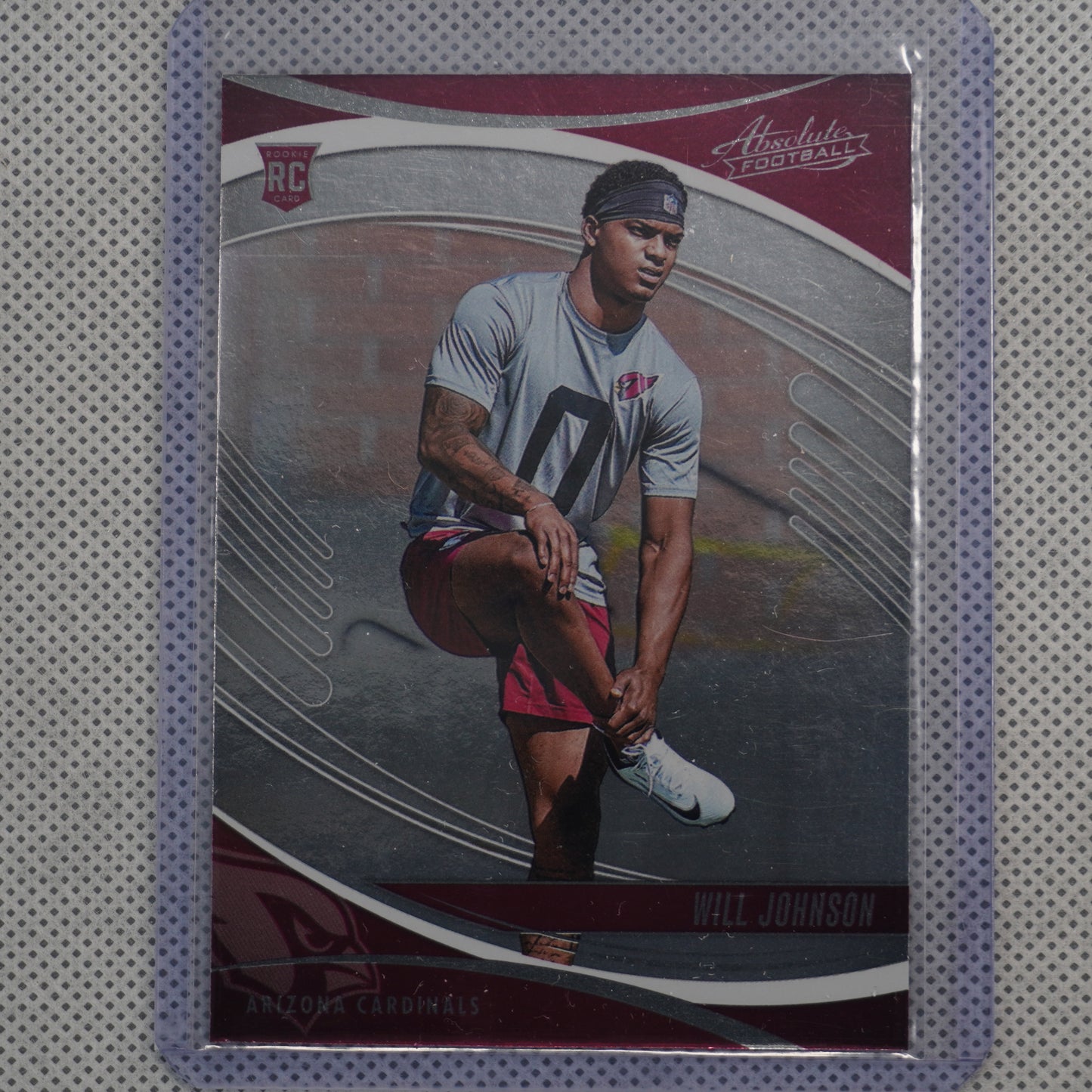 2025 Panini Absolute #198 Will Johnson Retail Arizona Cardinals RC
