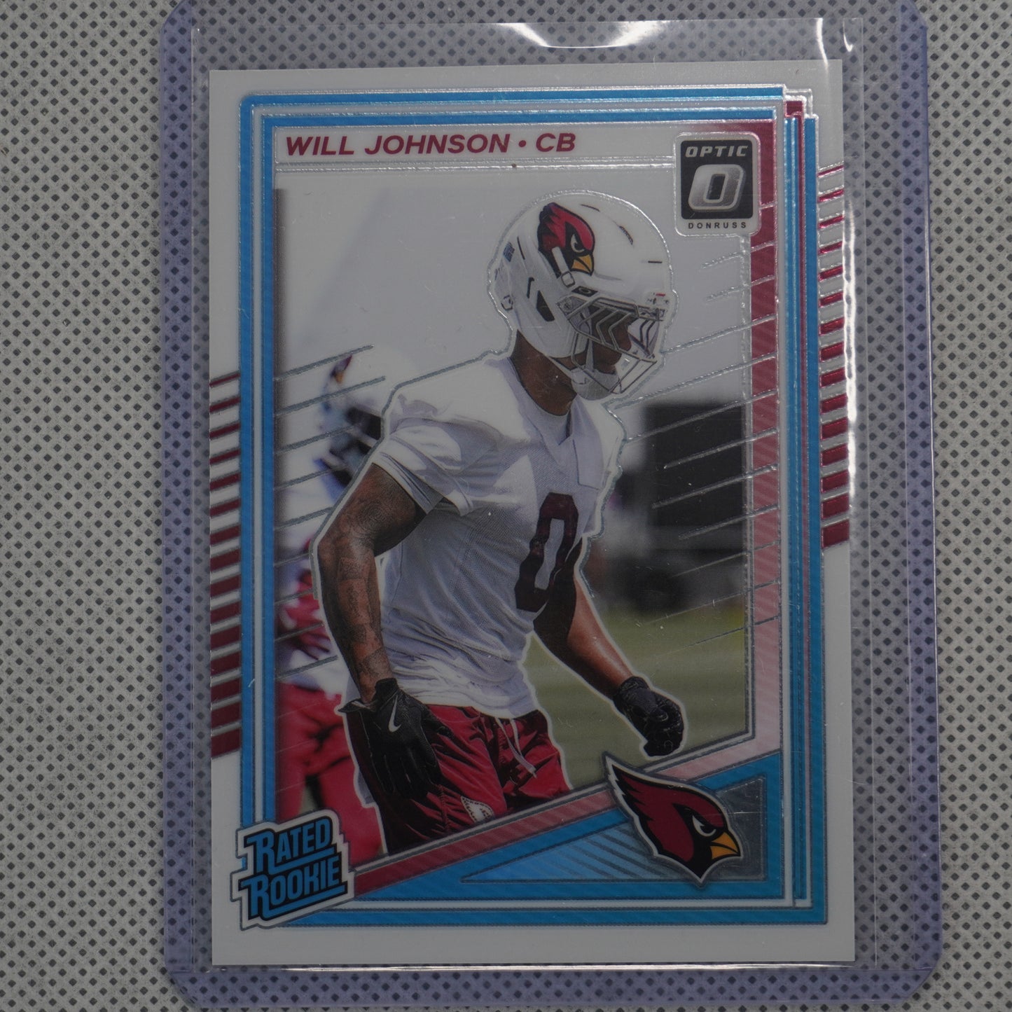 2025 Donruss Optic #247 Will Johnson Arizona Cardinals RC