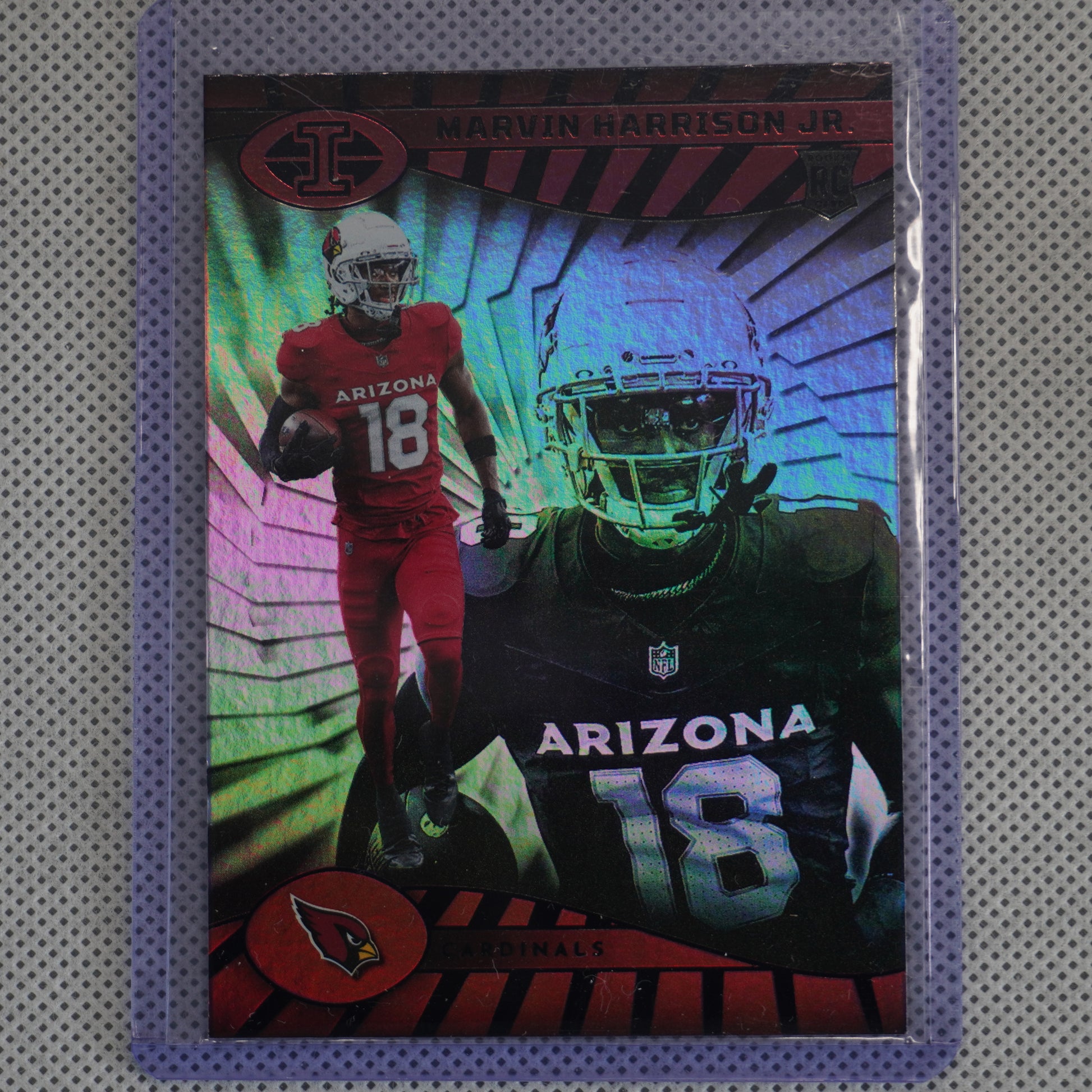 2024 Panini Illusions #3 Marvin Harrison Jr. Retail Arizona Cardinals RC