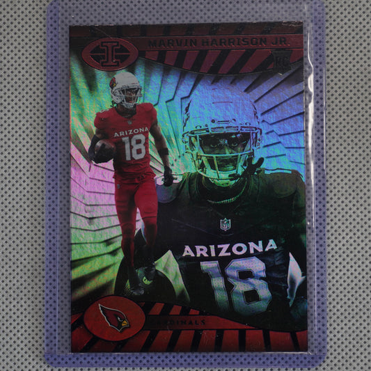 2024 Panini Illusions #3 Marvin Harrison Jr. Retail Arizona Cardinals RC
