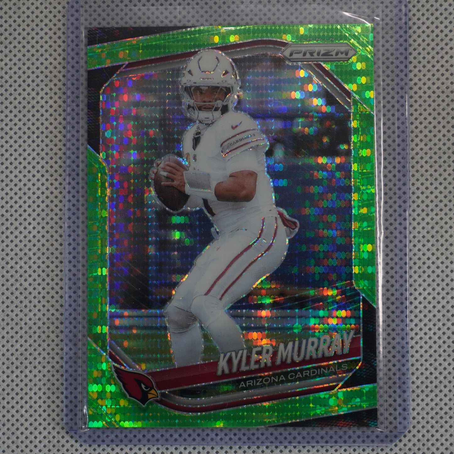 2025 Panini Prizm #87 Kyler Murray Neon Green Pulsar Arizona Cardinals