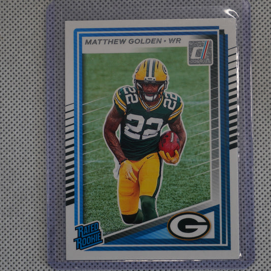 2025 Donruss #311 Matthew Golden Green Bay Packers RC
