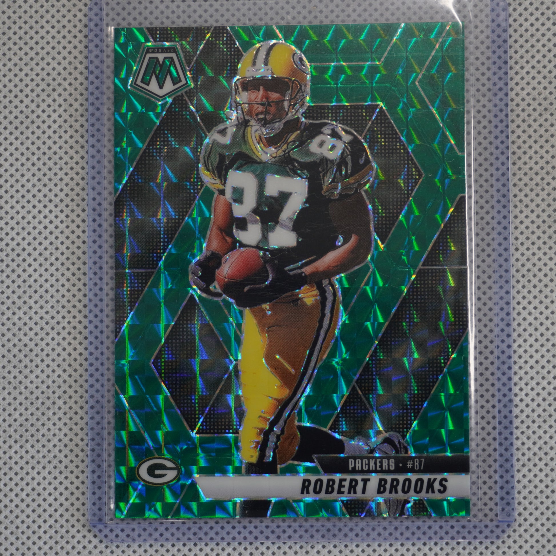 2025 Panini Mosaic #6 Robert Brooks Mosaic Green Green Bay Packers