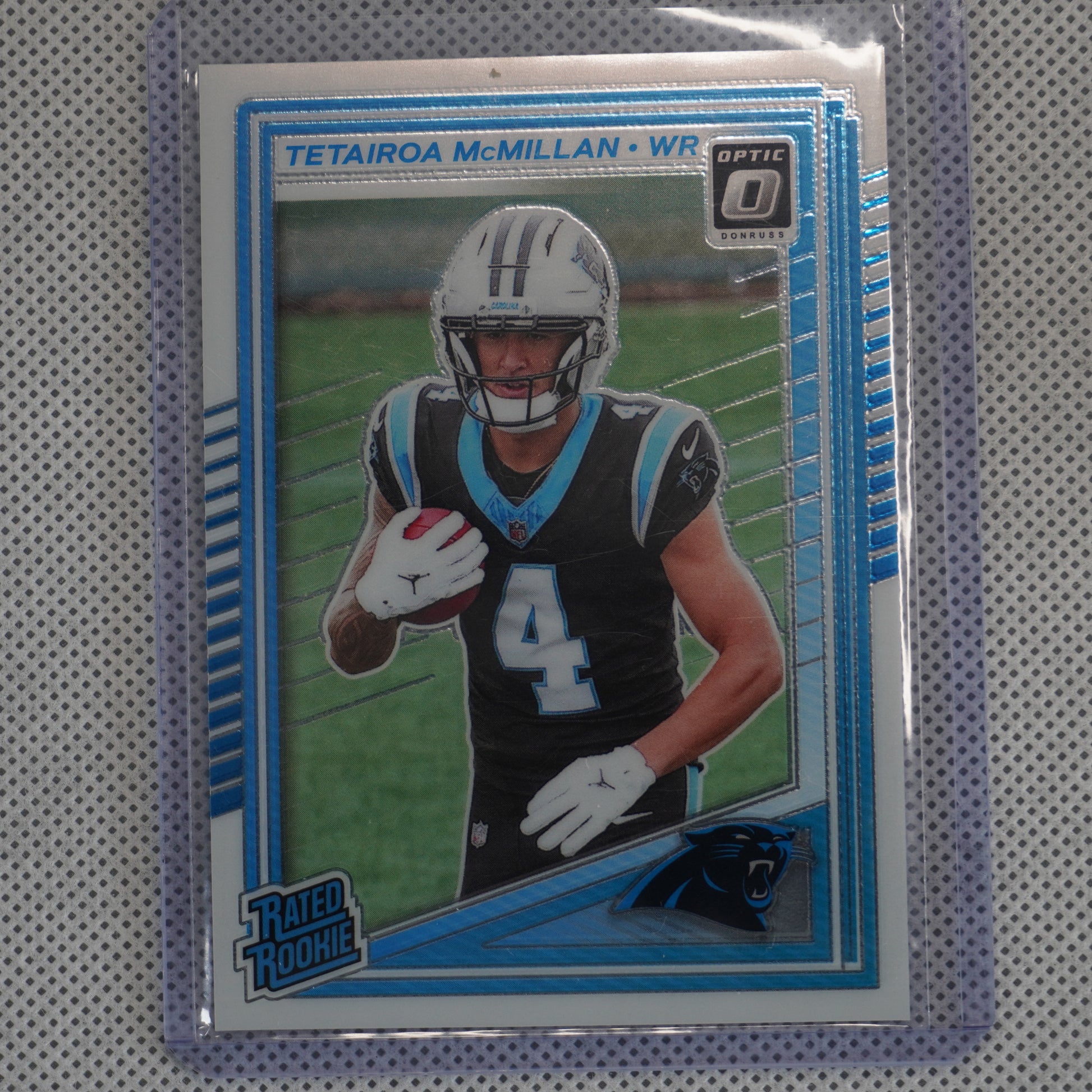 2025 Donruss Optic #209 Tetairoa McMillan Carolina Panthers RC