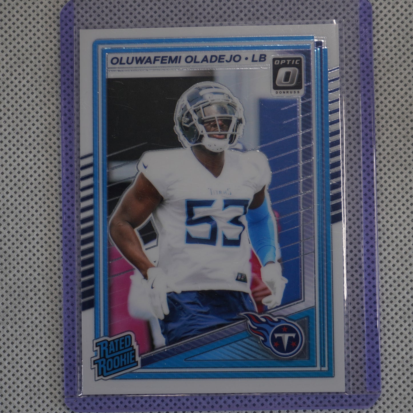 2025 Donruss Optic #280 Oluwafemi Oladejo Tennessee Titans RC