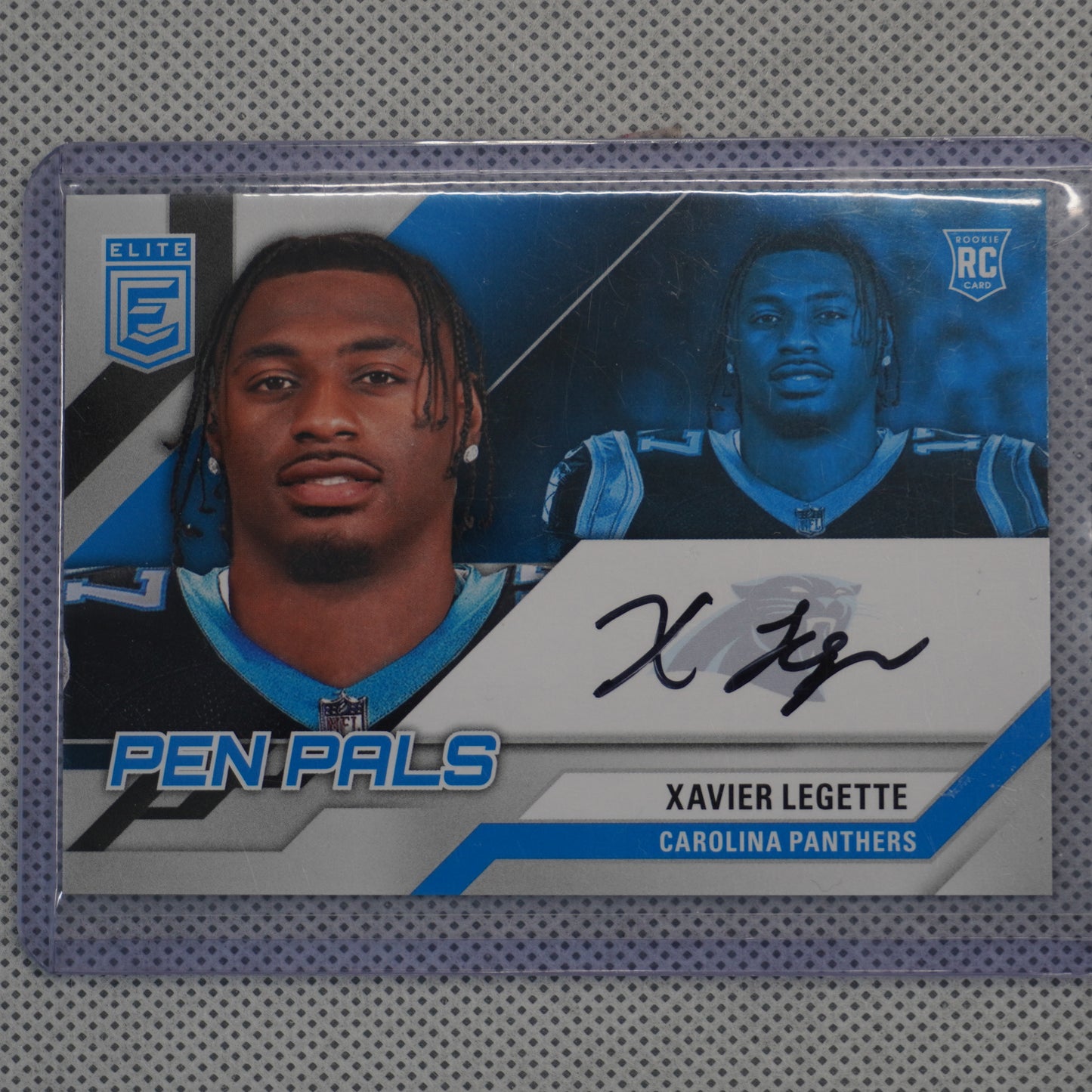 2024 Donruss Elite #PAL-XLE Xavier Legette Pen Pals Black Ink Carolina Panthers AU