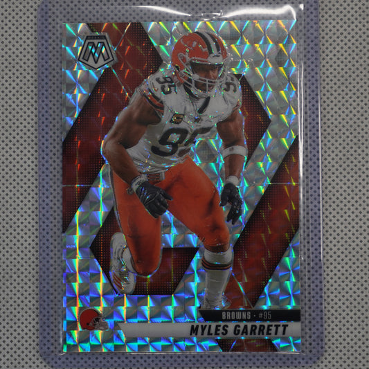 2025 Panini Mosaic #181 Myles Garrett Mosaic Cleveland Browns