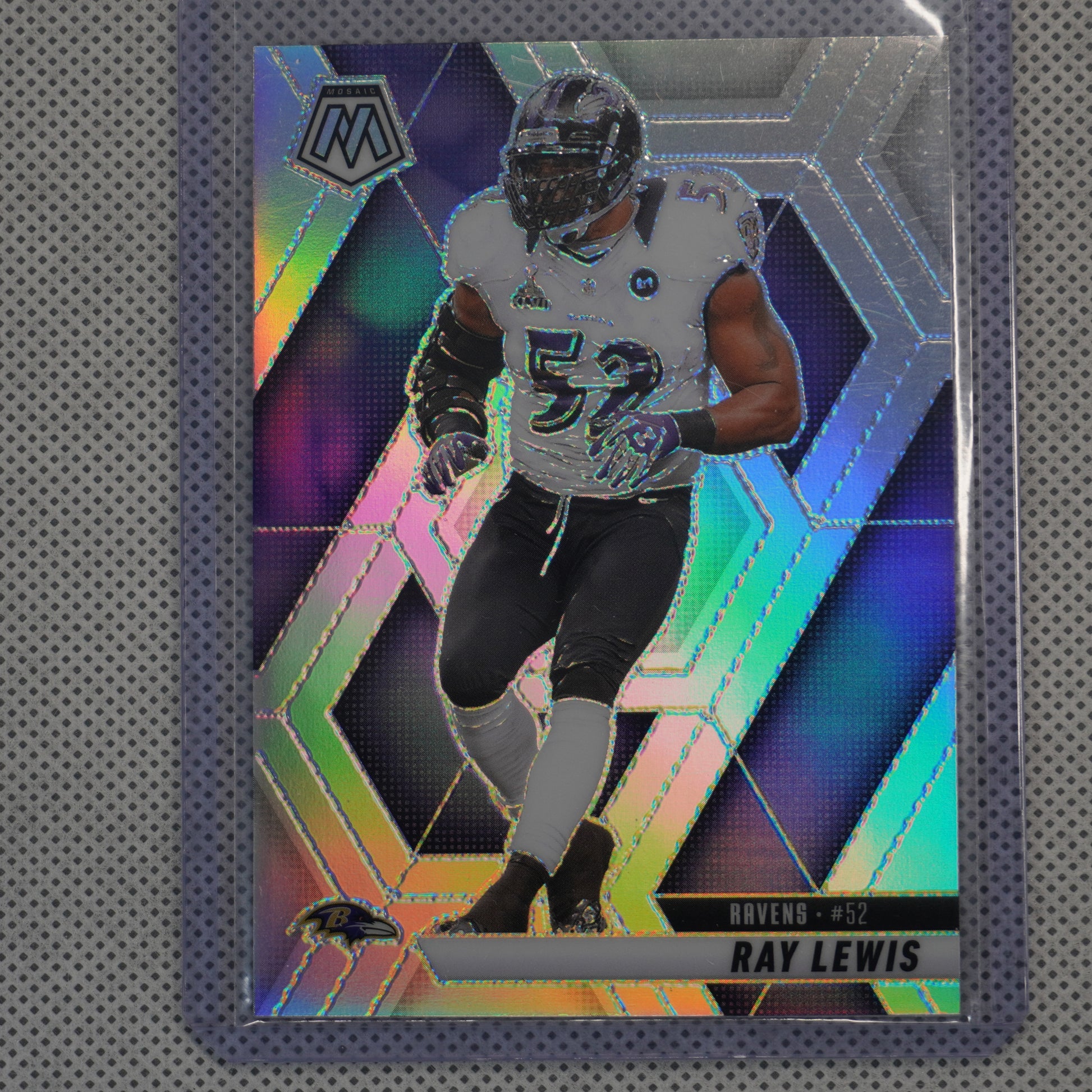 2025 Panini Mosaic #202 Ray Lewis Silver Baltimore Ravens