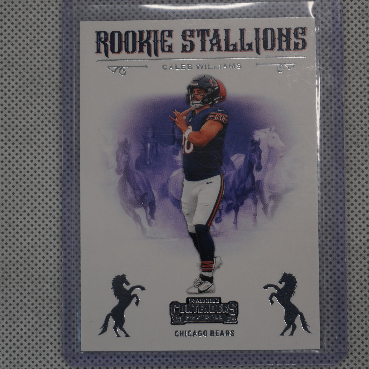 2024 Panini Contenders #1 Caleb Williams Rookie Stallions Chicago Bears