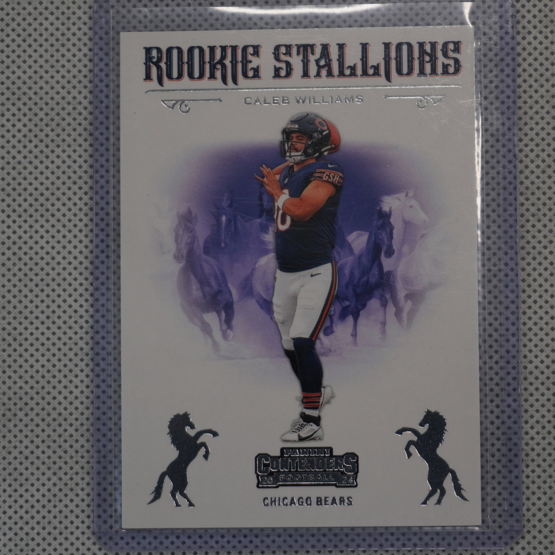 2024 Panini Contenders #1 Caleb Williams Rookie Stallions Chicago Bears