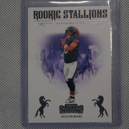 2024 Panini Contenders #1 Caleb Williams Rookie Stallions Chicago Bears