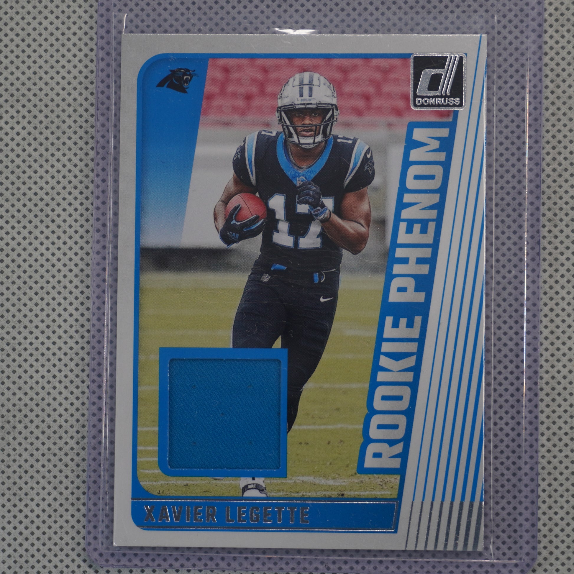 2024 Donruss #RPJ-JSA Ja'Tavion Sanders Rookie Phenom Jerseys Carolina Panthers MEM