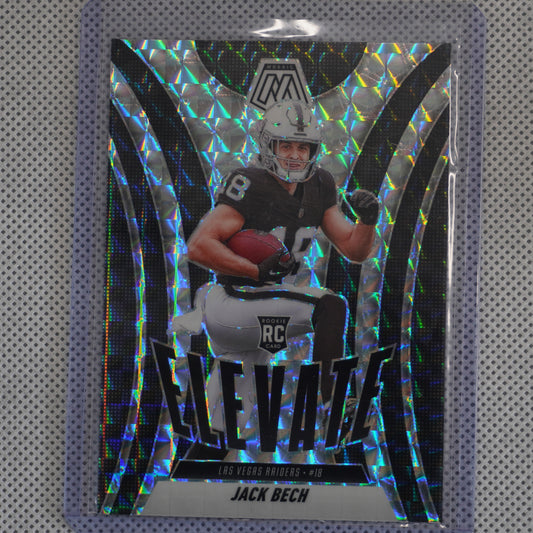 2025 Panini Mosaic #11 Jack Bech Elevate Mosaic Las Vegas Raiders
