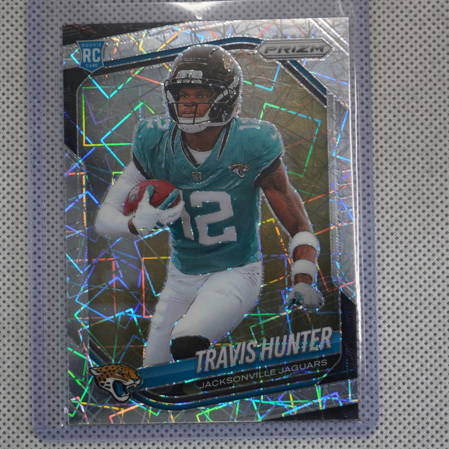 2025 Panini Prizm #301 Travis Hunter Lazer Jacksonville Jaguars