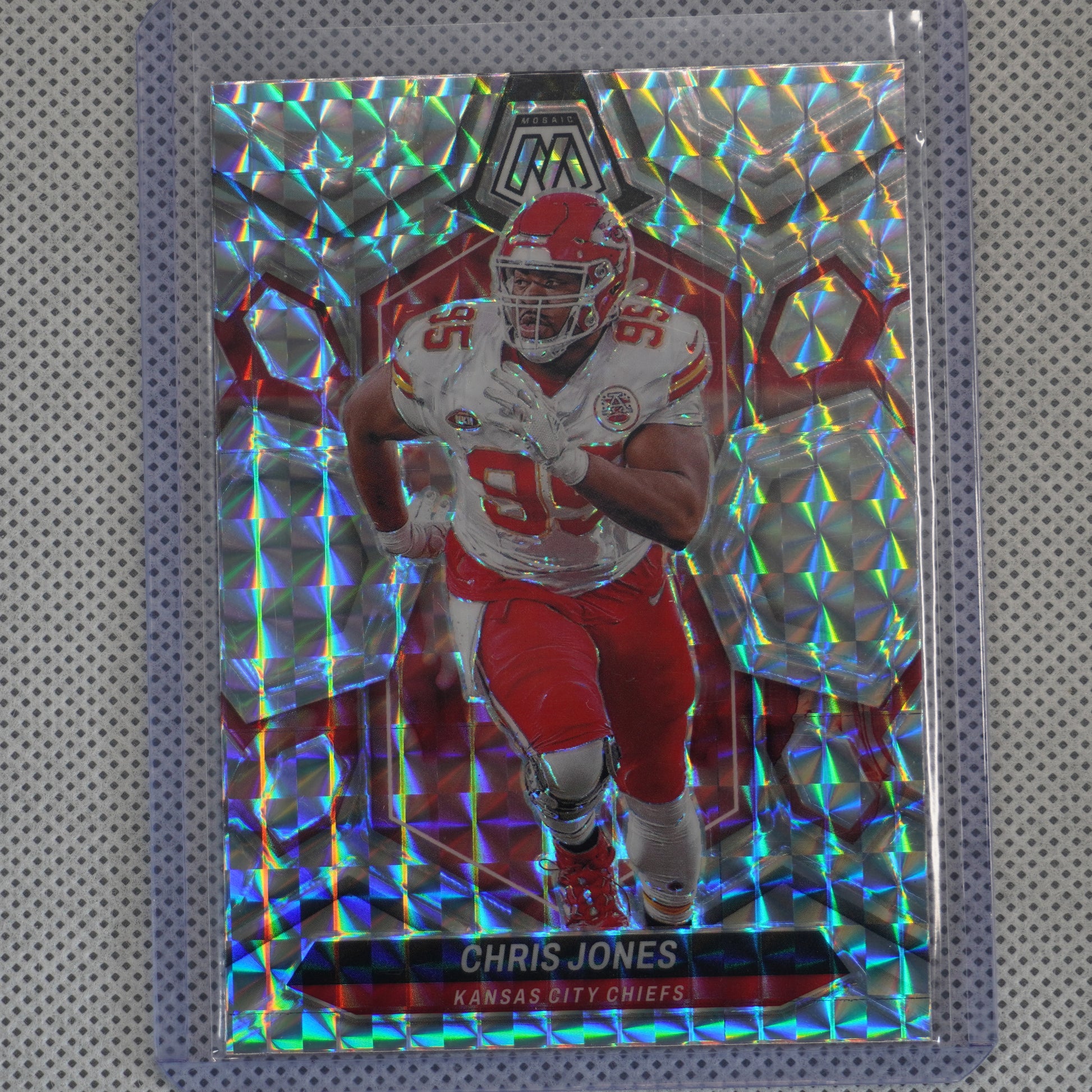2024 Panini Mosaic #112 Chris Jones Mosaic Kansas City Chiefs