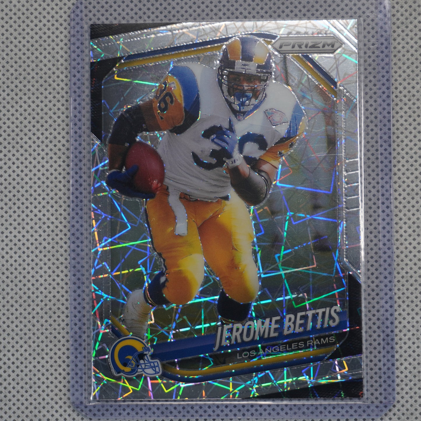 2025 Panini Prizm #235 Jerome Bettis Lazer Los Angeles Rams