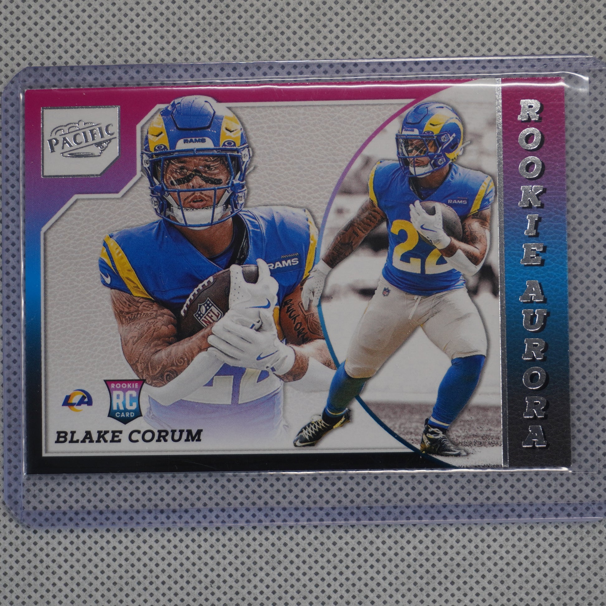 2024 Panini Encore #11 Blake Corum Rookie Aurora Los Angeles Rams