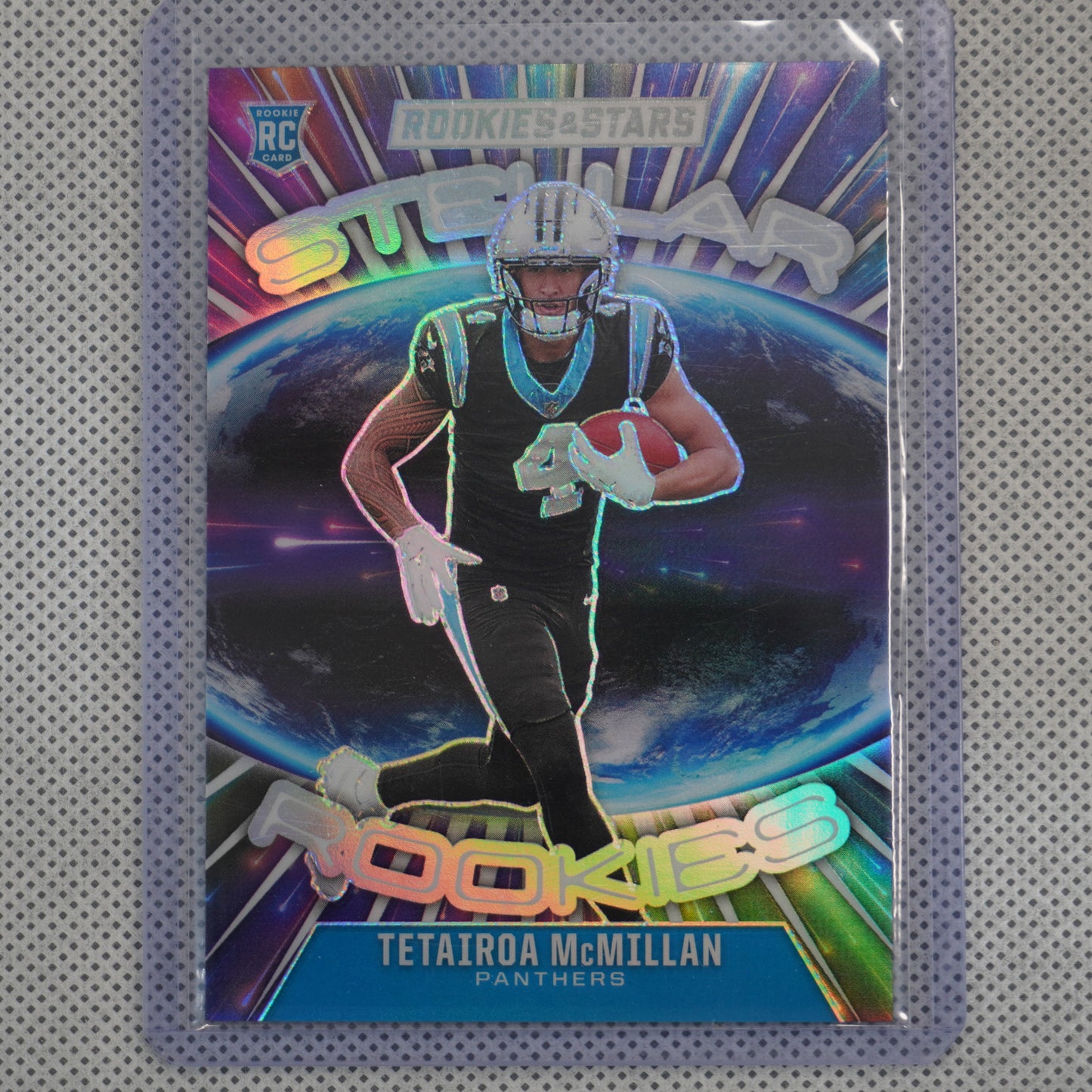 2025 Panini Rookies & Stars #3 Tetairoa McMillan Stellar Rookies Silver Carolina Panthers