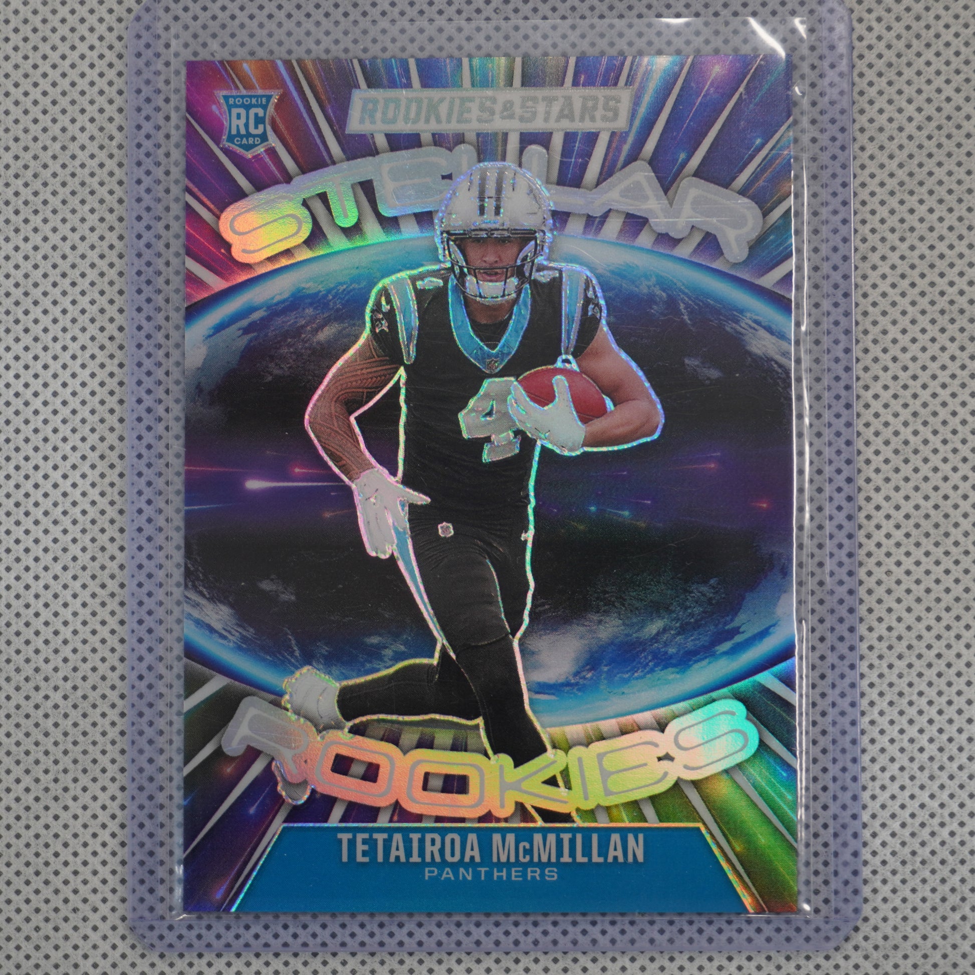 2025 Panini Rookies & Stars #3 Tetairoa McMillan Stellar Rookies Silver Carolina Panthers
